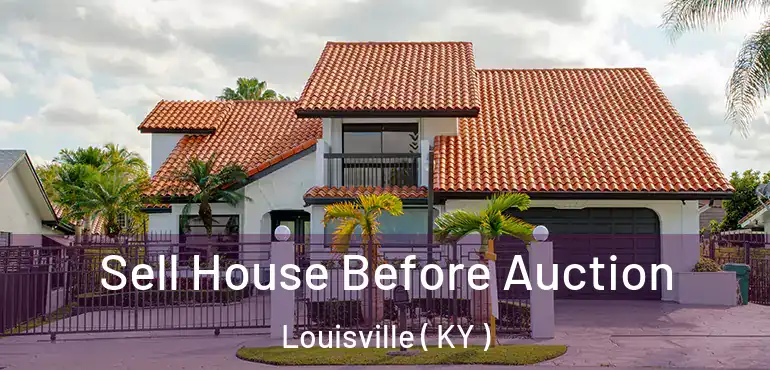 Sell House Before Auction Louisville ( KY )